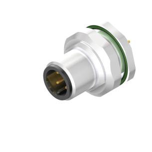 5 1 x 16 m mounting panel rear 8 poles of number m12 system connection pcb installation connector plug circular