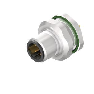 5 1 x 16 m mounting panel rear 4 poles of number m12 system connection pcb installation connector plug circular