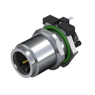 12 m mounting panel rear 4 poles of number m12 system connection pcb installation connector plug circular