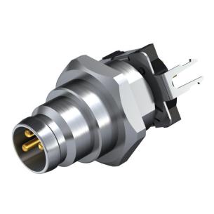 m10 mounting front 3 poles of number m8 system connection pcb installation connector plug circular