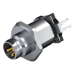 m10 mounting front 3 poles of number m8 system connection pcb installation connector plug circular
