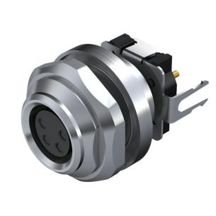 12 m mounting panel rear 4 poles of number m8 system connection pcb installation connector plug circular