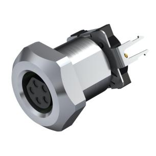 m10 mounting front 5 poles of number m8 system connection pcb installation connector plug circular
