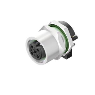 12 m mounting panel rear 4 poles of number m12 system connection pcb installation connector plug circular