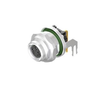 12 m mounting panel rear 3 poles of number m8 system connection pcb installation connector plug circular
