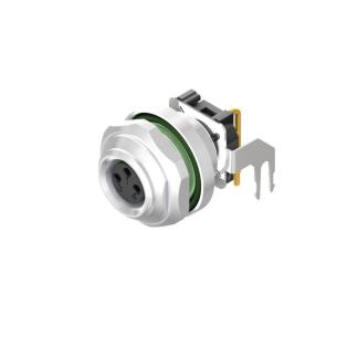 12 m mounting panel rear 3 poles of number m8 system connection pcb installation connector plug circular