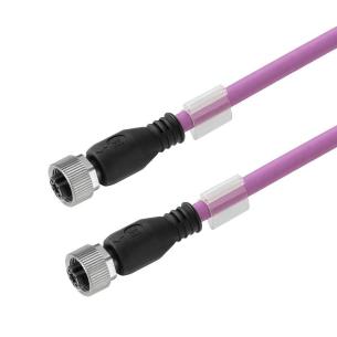 yes shielded no led straight socket female - straight socket female m 1 5 poles of number m12 m12 cable sensor-actuator