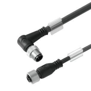 no shielded no led straight socket - straight pin m 10 5 poles of number m12 m12 cable sensor-actuator