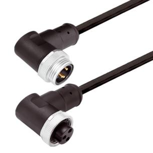 no shielded no led 90 socket - 90 pin m 1 5 poles of number 8 7 cable sensor-actuator