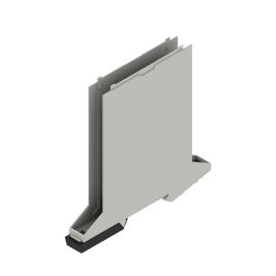 grey agate plastic state installed in ip20 5 12 width housing modular element base