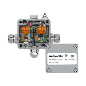 fieldbus foundation profibus-pa aluminum aisi12 aluminium material main housing limiter distributor 1-channel distributor bus field