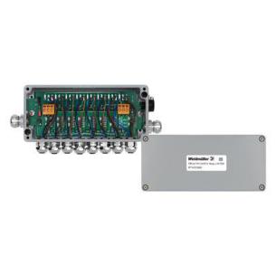 fieldbus foundation profibus-pa aluminum aisi12 aluminium material main housing limiter distributor 8-channel distributor bus field