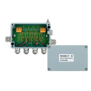 fieldbus foundation profibus-pa aluminum aisi12 aluminium material main housing limiter distributor 4-channel distributor bus field