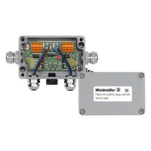 fieldbus foundation profibus-pa aluminum aisi12 aluminium material main housing limiter distributor 2-channel distributor bus field
