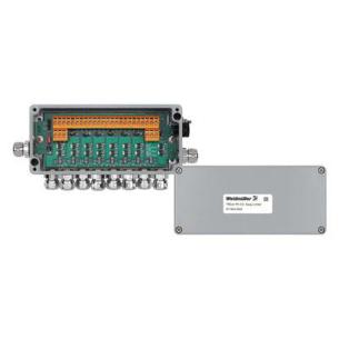 fieldbus foundation profibus-pa aluminum aisi12 aluminium material main housing limiter distributor 8-channel distributor bus field