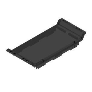 transparent black plastic state installed in ip20 45 width housing modular element front