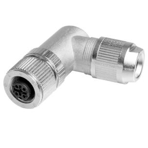 yes connection shield ip67 5 poles of number in push b-coded m12 customisable field plug round