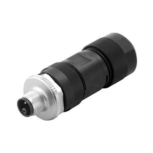 no connection shield ip67 5 poles of number connection screw k-coded m12 customisable field plug round