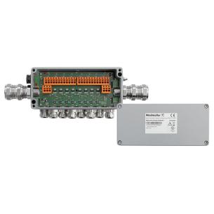 fieldbus foundation profibus-pa aluminum aluminium material main housing limiter distributor 8-channel distributor bus field