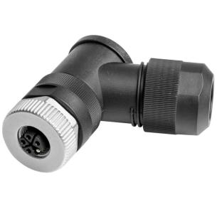 no connection shield ip67 5 poles of number connection screw k-coded m12 customisable field plug round