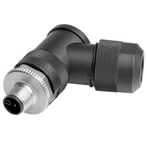 no connection shield ip67 5 poles of number connection screw k-coded m12 customisable field plug round