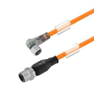 no shielded yes led line connecting m 5 3 poles of number m8 m12 cable sensor-actuator