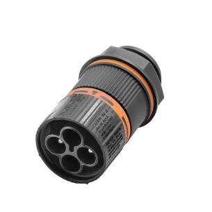 no connection shield ip68 2 poles of number connection screw connector plug-in round none m20 customisable field plug round
