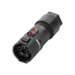 no connection shield ip68 3 poles of number in snap clamp lever connector plug-in round none m20 customisable field plug round
