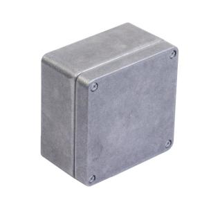 alsi12 aluminium no plate flange untreated mm 81 depth mm 140 height mm 140 width housing metal