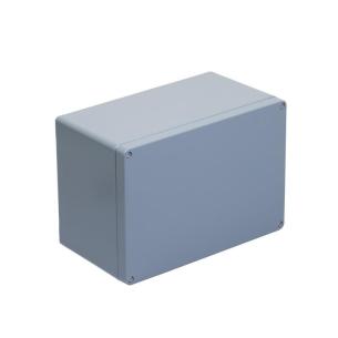 alsi12 aluminium no plate flange powder-coated mm 181 depth mm 230 height mm 330 width housing metal