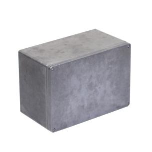 alsi12 aluminium no plate flange untreated mm 181 depth mm 230 height mm 330 width housing metal