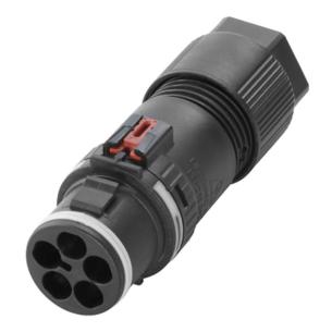 no connection shield ip68 5 poles of number actuator with in push connector plug-in round none m20 customisable field plug round