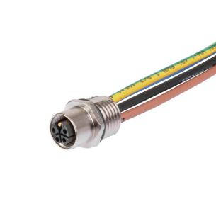 mm2 5 2 m 2 0 5 poles of number m12 cable with built-in plug round