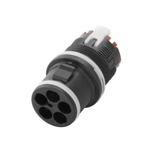 no connection shield ip68 5 poles of number actuator with in push connector plug-in round none m20 customisable field plug round