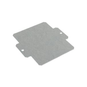 silver galvanized galvanized steel sheet mm 2 x 146 x 145 plate mounting enclosure empty aluminium k klippon housing plate mounting