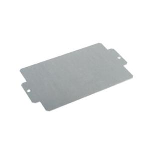 silver galvanized galvanized steel sheet mm 2 x 145 x 245 plate mounting enclosure empty aluminium k klippon housing plate mounting