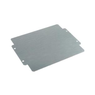 silver galvanized galvanized steel sheet mm 2 x 290 x 385 plate mounting enclosure empty aluminium k klippon housing plate mounting