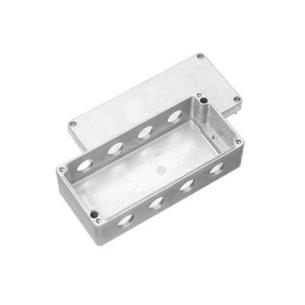 alsi12 aluminium untreated mm 57 depth mm 80 height mm 175 width housing metal