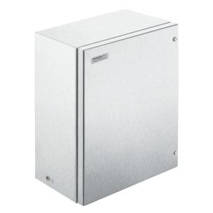 hinges sw10 screws slotted hex-head m6 bottom yes plate flange brushed mm 200 x 400 x 300 housing metal ex