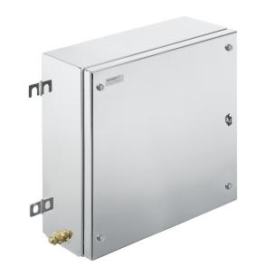 sw10 screws slotted hex-head m6 and hinges 4 bottom yes plate flange electropolished mm 150 x 350 x 350 housing metal ex
