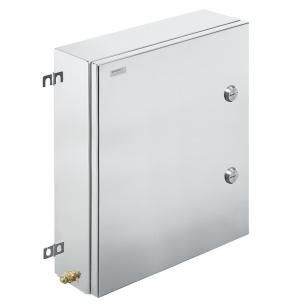 slot with fastener quarter-turn sw10 screws slotted hex-head m6 and hinges 4 no plate flange electropolished mm 150 x 508 x 406 housing metal ex