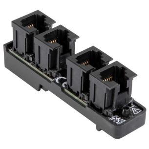connection plug-in connector terminal with module interface