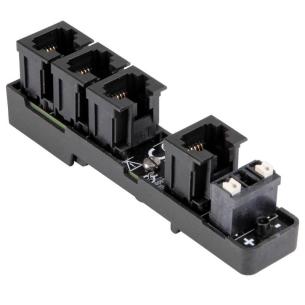 connection plug-in connector terminal with module interface