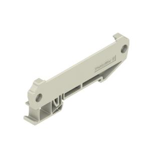 grey pebble 66 pa state installed in ip20 30 width housing profile plate end