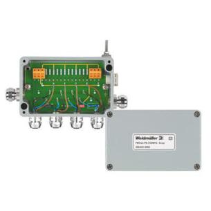 fieldbus foundation profibus-pa aluminum aisi12 aluminium material main housing distributor 4-way distributor bus field