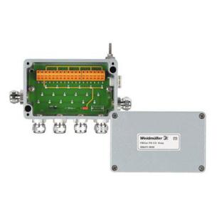 fieldbus foundation profibus-pa aluminum aisi12 aluminium material main housing distributor 4-way distributor bus field