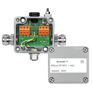 rs485 modbus profibus-dp aluminium material main housing distributor 1-way distributor bus field