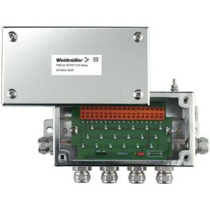 fieldbus foundation profibus-pa aluminum rust-proof steel stainless material main housing distributor 4-way distributor bus field