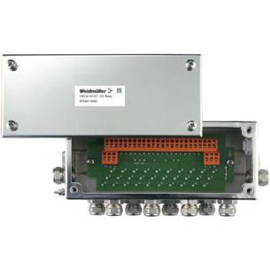 fieldbus foundation profibus-pa aluminum rust-proof steel stainless material main housing distributor 8-way distributor bus field