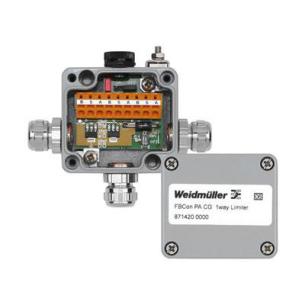 fieldbus foundation profibus-pa aisi12 aluminium material main housing limiter distributor 1-channel distributor bus field